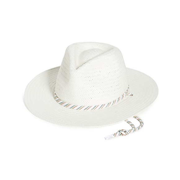 NWT Rag & Bone Womens Packable Rope Fedora Ivory - Picture 5 of 16